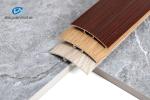 Wood Grain 6063 Aluminium Floor Edge Trim For Threshold Decoration