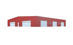 China 40*100 Grid Steel Structure Building Warehouse Low Cost Advantages wholesale