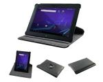 Asus ME301 Tablet PC Protective Case , Leather Rotatable Smart Cover 360°