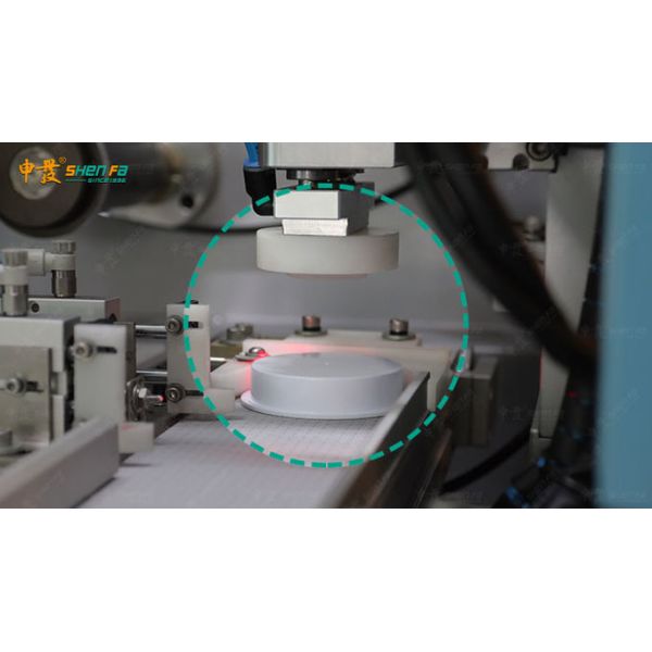 Plastic Round Caps Automatic Hot Stamping Machine