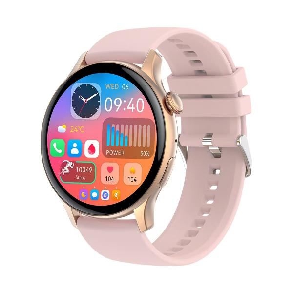 HK85 Smart Watch 1.43 Inch Screen BT Calling Smart Watch Blood Pressure Heart