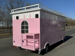 Cornered cloth On Wheels Round Corner Cartoon Clothes Cart and Country Markets