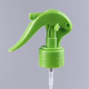China 24MM Mini Trigger Sprayer Green Fine Mist Spray With Tube wholesale