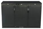 850/900mm Height Three Foaming Door Back Bar Cooler, Commercial Bar Refrigerator