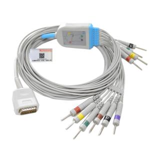 China Burdick Atria Plus Eclipse Direct Connect EKG Cable 10 Leads AHA Banana wholesale