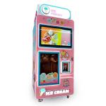 Automatic Soft Serve Ice Cream Vending Machine for 80-100g Cup Volume Commercial