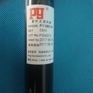 China Black Color 50CC UV Cured Glue , Waterproof Glue For Glass Clean / Dry wholesale