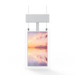 Ultra Slim Hanging Digital Signage Window Display Screen For Advertising