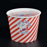 32-170oz Custom Logo Round Fried Chicken Paper Bucket Fast Food Packaging Box