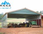 20M Outdoor Warehouse Tents Light Frame Steel Structure With ABS Walls