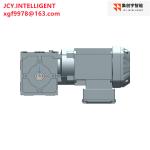 Drive Right Angle Inline Helical Gear Box 0.37KW WA30 DRN71M4 33NM