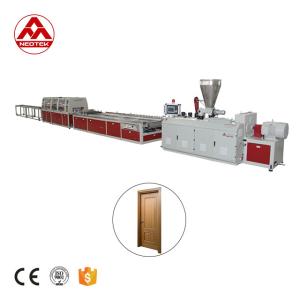 China High Capacity 25000 KG WPC Wide Door Kitchen Board Extrusion Line with 250kW Power wholesale
