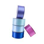 100% Polyester Single Face Satin Ribbon in 196 Custom Colors 38mm 50mm 100 Yards
