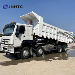 China HOWO 8X4 Euro2 Heavy Duty Dump Truck Special Cargo Box 380hp Tipper Truck wholesale