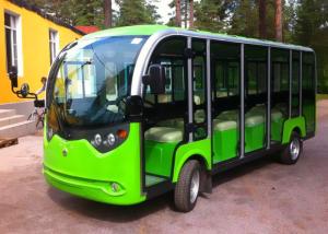 China 14 Seats Electrical Shuttle Bus With Door wholesale