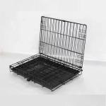 Heavy Duty Folding 30 Inch Large Steel Dog Cages Outdoor Stackable