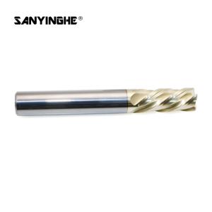 China CNC Carbide Corner Radius End Mill Solid Carbide Cutting Tools 1/2/3/4 Flutes wholesale
