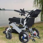 125KG Anodizing 36km ISO13485 Outdoor Electric Wheelchair