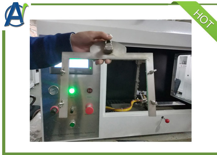 Ignitability and Single Flame Source Test Equipment by DIN 53438 and DIN 4102-1
