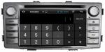 Ouchuangbo Car Radio DVD Android 4.4 System for Toyota Hilux 2012 GPS Navigation