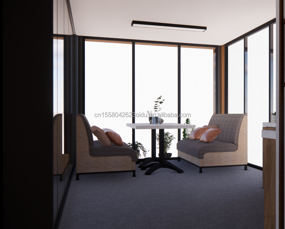 Expandable Container for Family of Three Fast Installation Mobile House Affordable Luxury