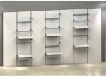 Wooden Clothing Display Showcase Anti Crack Multi Functional Any Size Available