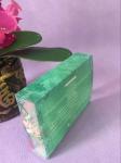 Durable Clear Green Printed PVC Box OEM , Printing Flowers PVC Plastic Box