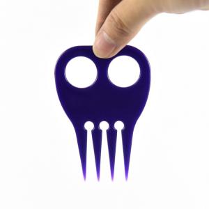 China Durable Horse Plaiting Comb Braiding Aid Comb Tool Custom Logo Printing wholesale