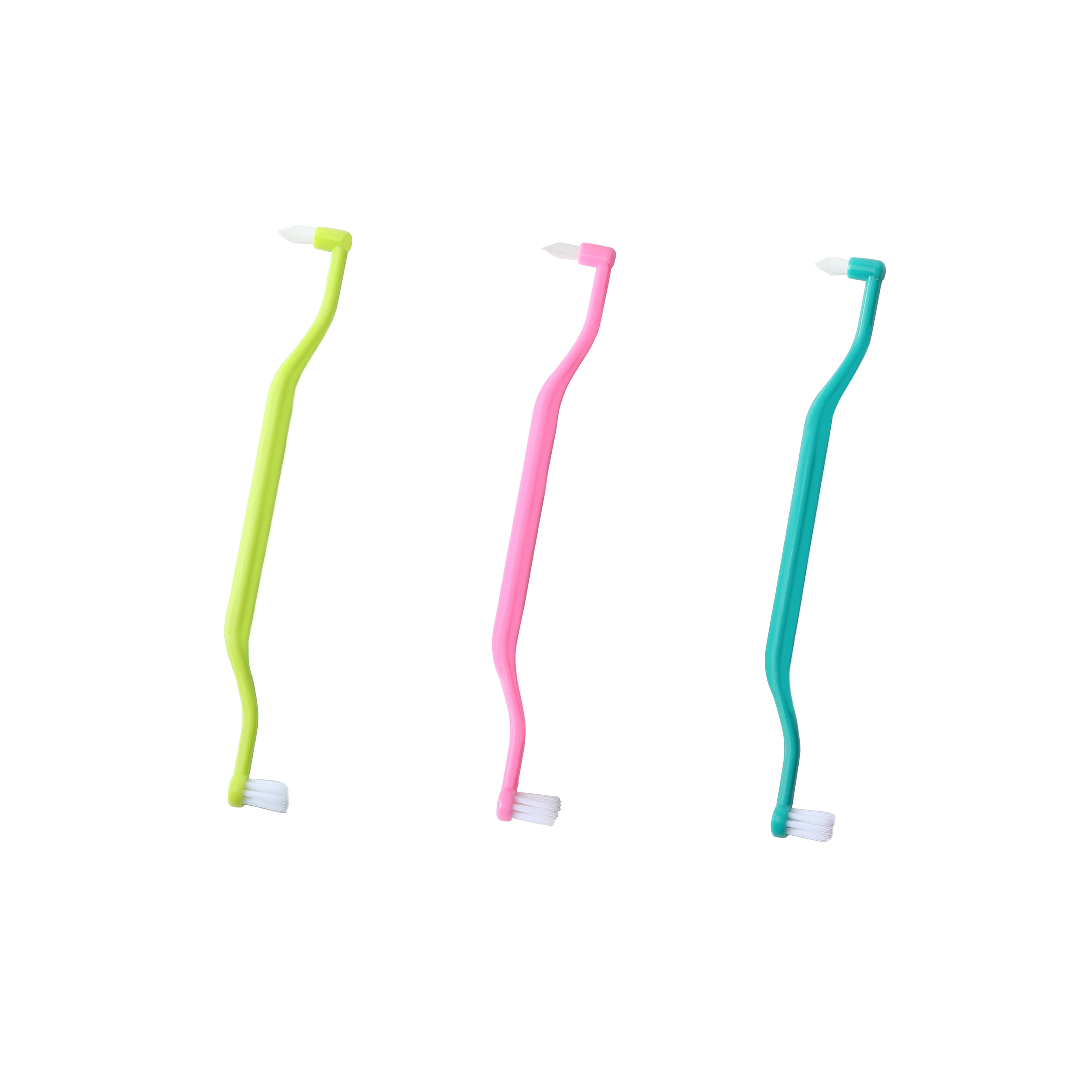 Light-cure Orthodontic Adhesive Double-Headed Toothbrush Interspace Brush for Class III Instrument Classification