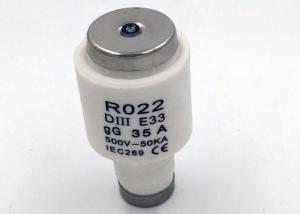 China EC 60269 Inline Auto Fuse Holder Porcelain Din Rail Fuse Holder wholesale