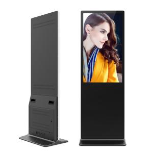 China Ultra Slim 43 Inch TFT Floor Standing Advertising Display For Shopping Malls wholesale