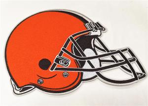 China Felt Recycled Sports Team Patches Durable Washable Football Club Patches wholesale