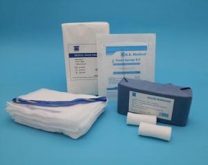 China Customize Medical Consumables Surgical Sterile Gauze Sponge Laparotomy Abdominal Gauze Swab Pad 16ply 4x4 5pcs Factory wholesale