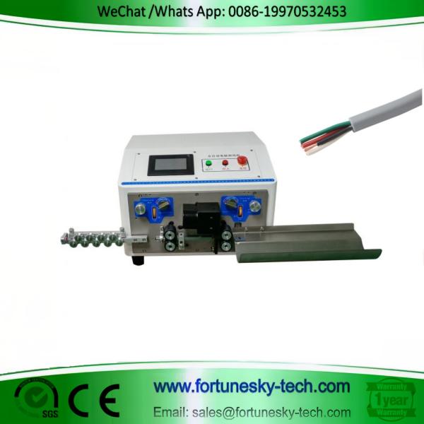 Automatic 27awg-2awg 0.1-35sqmm Full or Partial Wire Stripping Machine