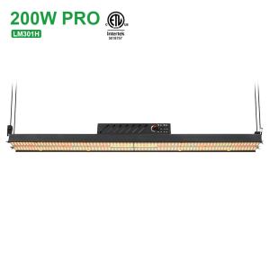 China 200W 4 Switch 4 Channel SAMSUNG LM301H Board 5000k Dimmable LED Grow Light wholesale