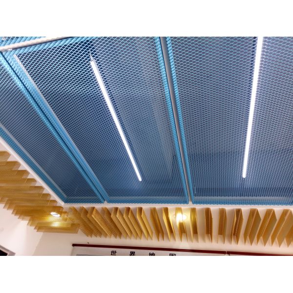 Anodized Aluminum Expanded Metal Mesh for Suspended Ceiling