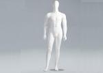 Fiberglass Male Standing / Seating Full Body Mannequin For Clothes Shop