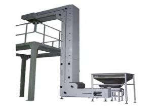 China Stainless Steel Bucket Elevator Z Type Bucket Conveyor For Food Indutry wholesale