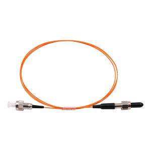 China FC UPC To SMA905 Fiber Optic Patch Cable Simplex 62.5/125 OM1 Multimode OFNR 0.9mm Orange wholesale