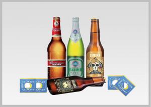 China Beer Label Vacuum Metallized Paper Laminate Sheets Chemical Type , Width 200mm-2000mm wholesale
