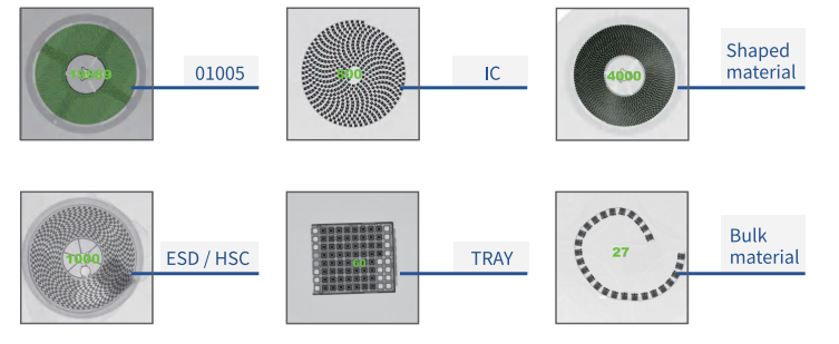 Counting your component in seconds even in tray with our X-Ray Component Counter CX7000L