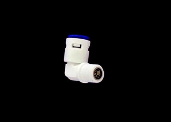 Quick Connect Water Dispenser Fittings Check Valve With Tube OD 1/4'' Outer