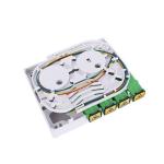 4 Core ABS Fiber Optic Termination Box White For Residential And Commercial