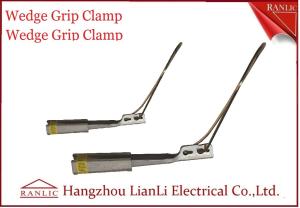 China Harden Aluminum Porcelain Wedge Grip Clamp Conduit Tools Stainless Solid Bail wholesale
