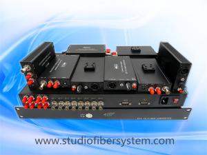 China 4 port fast light compact SDI video over fiber optic system wholesale