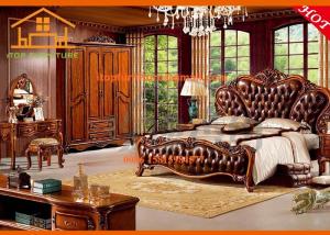 China Online American style antique luxury cheap bedroom furniture sets wholesale