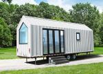 AS / US STANDARD Affordable Prefab Tiny House On Wheels With Bedroom Bathroom
