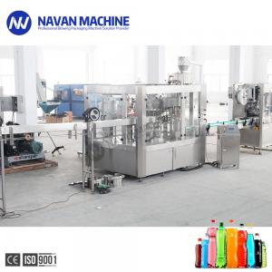 China Monoblock Carbonated Soft Drink Rinsing Filling Capping Machine For PET Bottle wholesale
