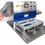 200L/H Yogurt Cup Sealing Machine 50Hz 220V Stainless steel And aluminum