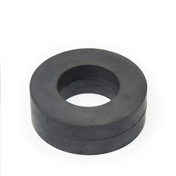 Tile Circular Curved Fine Machined Permanent Magnet Ferrite For Fans motor